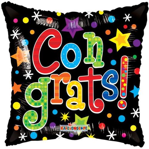 Congratulations Mylar Balloon - Square