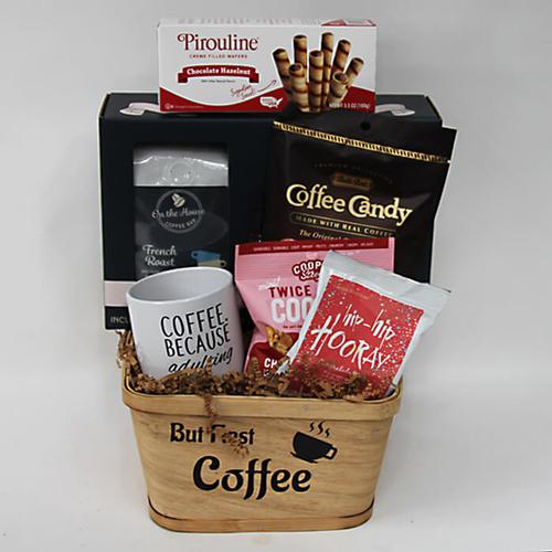 But First Coffee Gift Basket