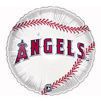 Los Angeles Angels Baseball Mylar Balloon