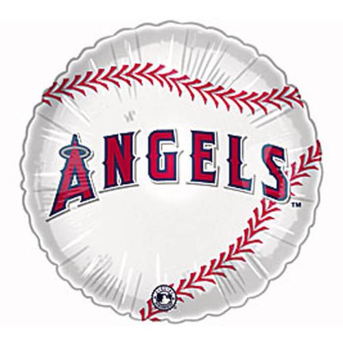 Los Angeles Angels Baseball Mylar Balloon