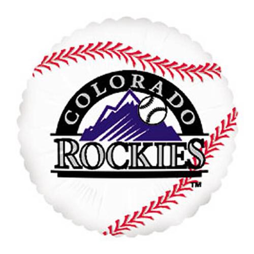 Colorado Rockies Mylar Balloon