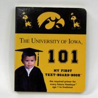Baby 101 University of Iowa Board Book